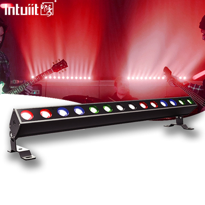 Lâmpadas de palco de LED de efeito KTV Rgbw Cor Dmx LED Lâmpadas de lavagem de parede Lâmpadas de barra lineares