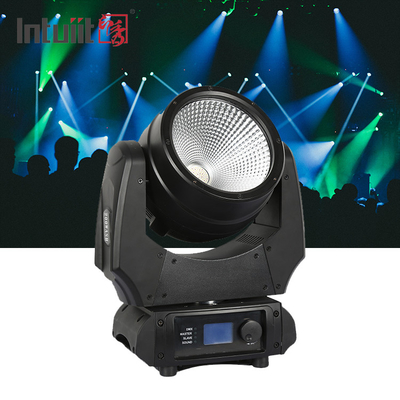 RGBW Cabeça móvel LED COB 200W Beam Dj Event Concert Washer Cabeça móvel Luz de palco