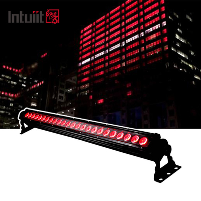 Lâmpada de palco LED IP65 24pcs com DMX RDM LED Lâmpada de lavagem de parede 24 olhos RGB LED Bar Light