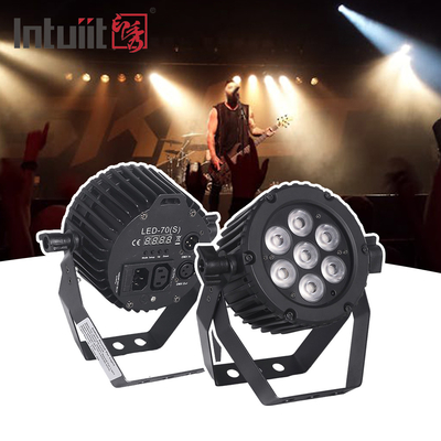 7 Leds 22W Led Par Stage RGB Disco Light Dmx512 Light Stage para evento de DJ de festa