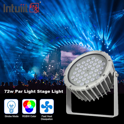 Lâmpada de inundação LED de 72W exterior