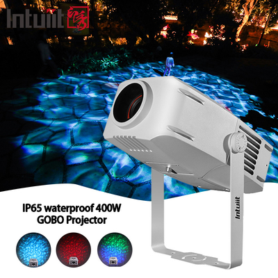 400W Lâmpada de palco exterior Dmx Control LED Lâmpada de ondulação de água Ip65 Lâmpada de efeito ondulação para decoração de parque