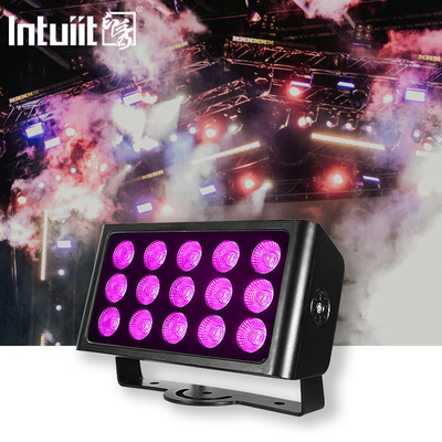 Iluminação de palco 15x5w RGBW DJ Lights Bar DMX512 Uplight Bar para casamento Disco Party Iluminação de palco
