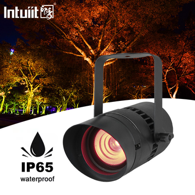 Lâmpada de LED 15W feixe estreito 4,5 graus ângulo lâmpada de inundação hotel jardim RGBW Iluminação de edifícios