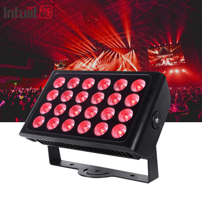24PCS 10w resistente à água Led Lava-parede Luz de alta potência LED Luz de inundação RGBW LED City Color Light