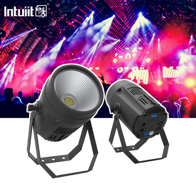 Alta potência 200w RGBW COB par impermeável pode localizar luz de palco Para Bar Disco casamento