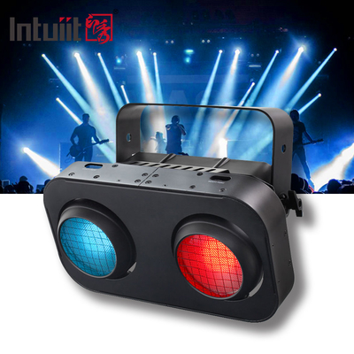 Dmx512 Strobe Amber Warm White 2x90W 2 Olhos LED Audience Blinder Light Led Cob Blinder