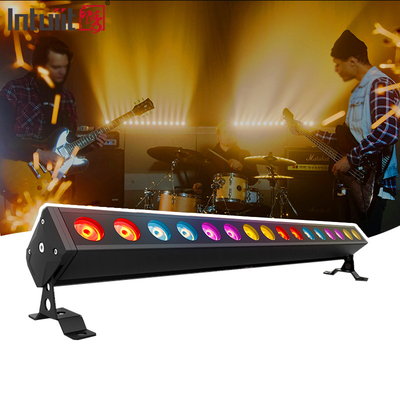 16x5w Led Wall Wash Iluminação exterior Bar 4in1 Com Dmx512 luzes 9CH Canal