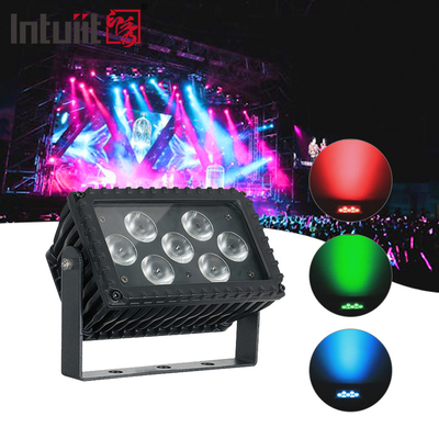 7x3W RGB Outdoor Led Flood Light 25 Graus Lava-parede DMX Control