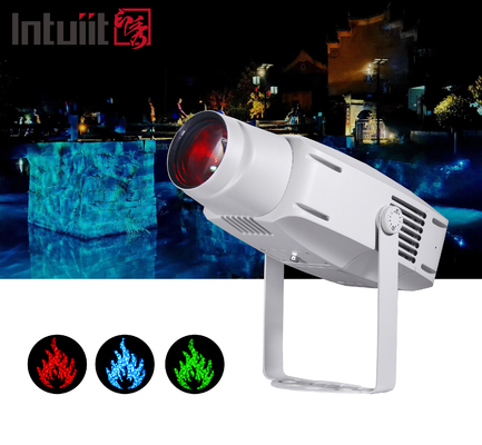 Publicidade Parque temático ao ar livre Dynamic Water Ripple Projection Light Waterproof 400w Led Water Wave Effect Projector