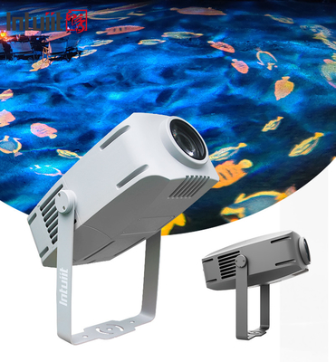 200watt exterior impermeável Gobo Ondas de água azul dinâmico ondulação efeito de palco logotipo Gobo Luz LED Projector