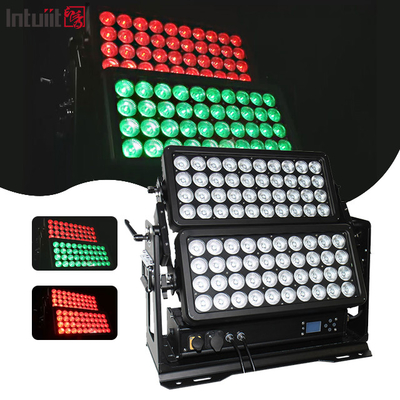 400W 800W 1500W IP65 Área exterior impermeável Cidade Cor RGBW Strobe Iluminação de palco Dmx Led Wall Washer Light