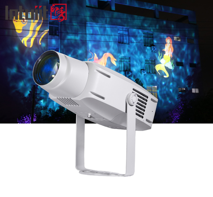400W efeito de onda de água Ocean Ripple Lights Outdoor IP65 LED gobo projetor para edifício de publicidade com luz de onda de água