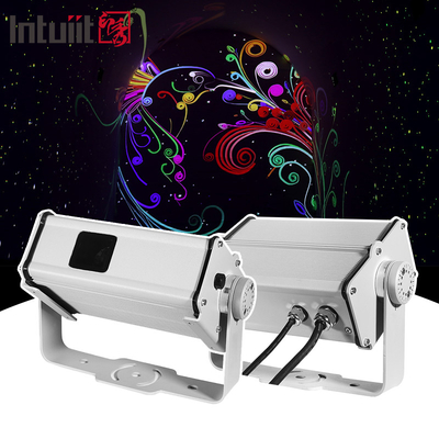Parque ao ar livre Efeito laser Fluvia estelar RGBW Sky Star Laser Projector Jardim Relógio de paisagem Luz laser