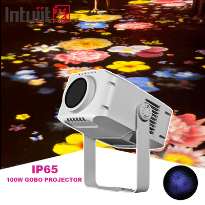 100w Rotativa publicidade exterior à prova d'água Led Gobo Logo Projector luz