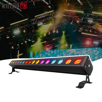 16*5W DMX LED BAR RGBW 4IN1 LED Stage Dmx512 Lava-parede Iluminação interior DJ Disco