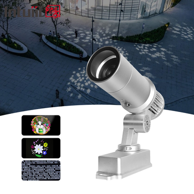 Projector de logotipo LED de 60W com publicidade Gobo para LED Light Corpo de liga de alumínio IP65