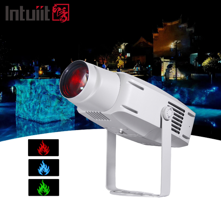 400W Luzes de publicidade Imagem giratória GOBO Logotipo Projector Luz DMX512 Lâmpada de paisagem