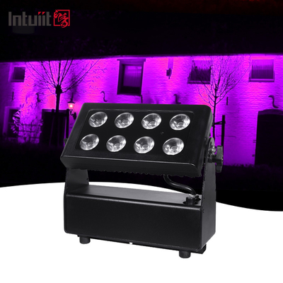LED 12x15W RGBW Projetor de lavagem Iluminação de palco DMX Controle à prova d'água IP65 Dj Disco Ourdoor Parque Lâmpada de decoração de lavagem
