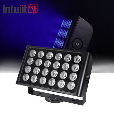 24x10W RGBW 4 IN 1 Lâmpada de Inundação de Lava-parede LED IP65
