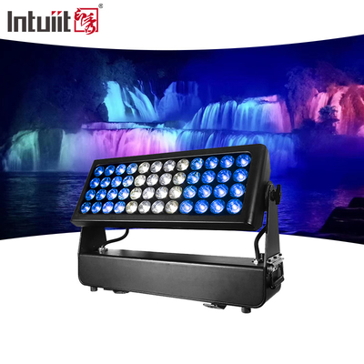 IP65 impermeável exterior RGBW LED Bar Wall Wash 1500W City Inundação Strobe DJ Matrix Light Alumínio Iluminação de palco Edifício