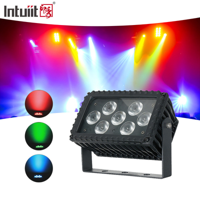 7x3W LED Outdoor RGBW Projeção Arquitetônica Luz de Inundação Luz de fachada