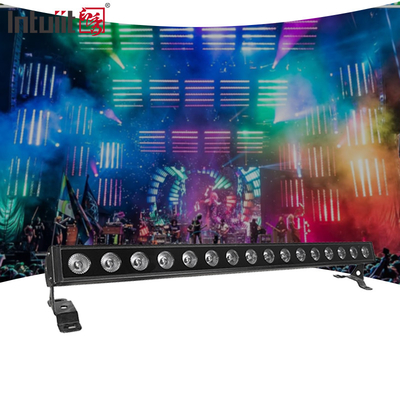 LED Bar RGBW 4 em 1 16x5W DMX LED Stage Dmx512 Lava-parede Outdoor Indoor DJ Disco Lights