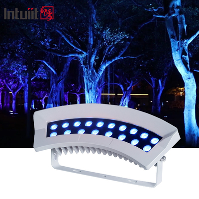 36W RGBW Árvore Luz de Inundação IP65 à prova d'água Lâmpadas de jardim coloridas LED Lâmpadas de paisagem
