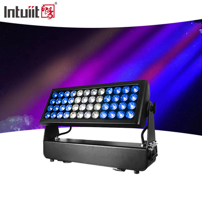 IP65 impermeável exterior RGBW LED Bar Wall Wash 1500W City Inundação Strobe DJ Matrix Light Alumínio Iluminação de palco Edifício