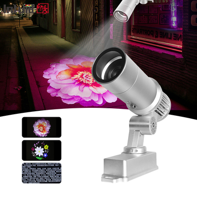 Global Custom 60W HD IP65 Projeto de Lâmpada de Porta Externa Impermeável LED Luz de Publicidade Logotipo Gobo Projector