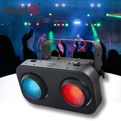 2 Olhos 2x90W RGB 2IN1 LED COB Blinder Light Amber Warm White Profissional DJ Iluminação de efeito de palco de festa