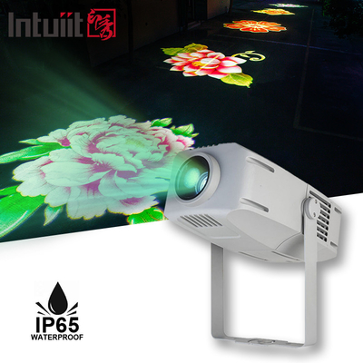 400W casamento jardim público decoração LED exterior Gobo logotipo de projeção de luz com vários padrões dimáticos