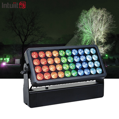 40X10W Natal Edifício de Cidade ao ar livre Solar Led Matrix Strobe Lava-parede Luz de palco Cidade Luz de cor