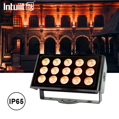 Lâmpada de inundação LED de 80W RGBW exterior DMX Lava-parede para edifícios Arquitetura de fachada Parque cênico Iluminação da cidade Jardim amigável