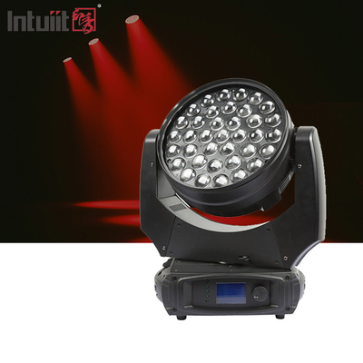 37x10W Zoom Beam Wash Moving Head Light para efeito de iluminação do palco com LED RGBW 4in1 e DMX Control Dj Disco e discoteca