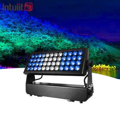 DMX512 1500W RGBW 4in1 IP65 impermeável DJ Wedding Stage Lava-parede de rua LED de lavagem de luz de inundação