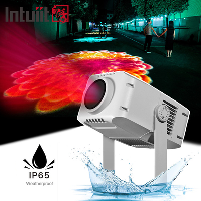 Fonte de luz LED Projector Gobo Exterior 100W Opcional Projector Gobo Rotativo Personalizado