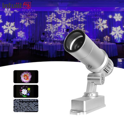 60W GOBO Logo Projector Luz Projector Lâmpada para Loja Casamento Restaurante Natal Eventos Publicitários Sinais de uso ao ar livre
