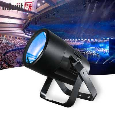 200W COB Luz LED Zoom linear 10 a 55 graus RGBW Sala de conferências Teatro Luz de inundação DMX LED Par