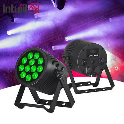 Lâmpada LED impermeável 12x20W RGBWAUV 6in1 IP65 Par Luz de palco LED