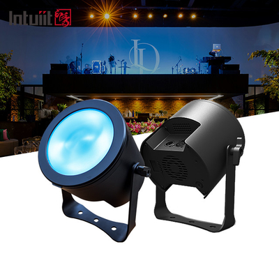 200W RGBW Audience Stage Surface Cob LED Par Light DMX512 para DJ Concert Event Teatro Iluminação de casamento