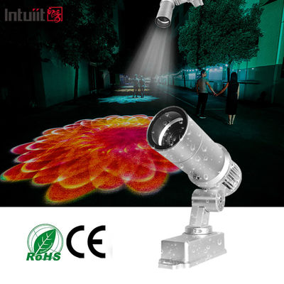 Projeto de logotipo IP65 à prova d'água Luz de Natal ao ar livre 60w LED Projeto de logotipo Gobo Luz de publicidade ao ar livre
