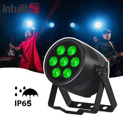 Luz Par LED à prova d'água IP65 7x20w Rgbwa-uv 6 em 1 Luz Par LED para exterior