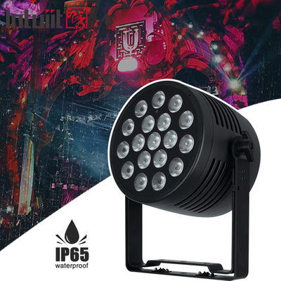Bom preço 18x20w Led Par Light bar Rgbwa Uv 6in1 Alumínio Dmx Luz de palco para casamento Dj Party Disco Club