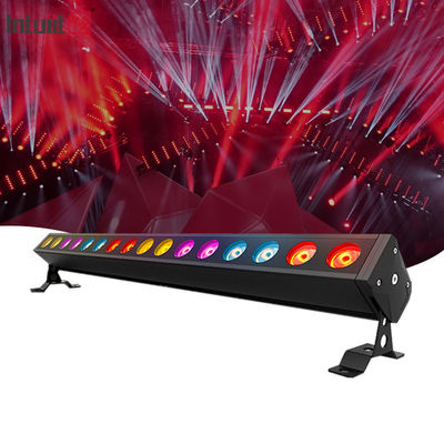 Lâmpada de efeito de palco profissional 1 metro de comprimento DMX 16x5W RGBW 6in1 Lava-parede LED Pixel Bar