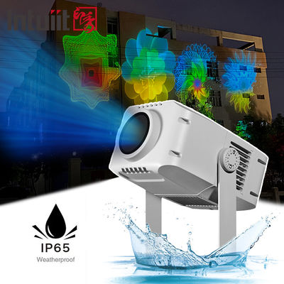 100W LED Rotating Advertisement Logo Light Outdoor IP65 Impermeável Projector Gobo de padrão personalizado