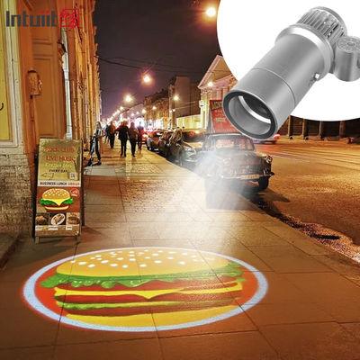 Lâmpada de Projeção de Publicidade Personalizada 60W Iluminação Rotativa Externa Interna Hd Led Logotipo Projetor de Luz