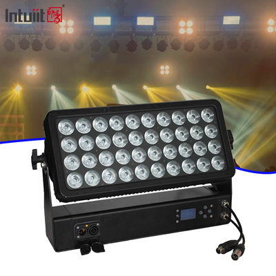 Luminária de parede LED RGBW 4 em 1 à prova d'água, fullcolor, 400w, para iluminação de paisagem, palco, eventos e shows de DJ