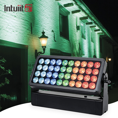 IP65 40x10W RGBW LED City Stage Light Construção exterior Projeção de Inundação Iluminação Arquitetônica