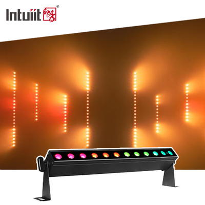 Luminária de parede LED Uplight com bateria, DMX, RGBW, 12x2W, IP20, para eventos, festas, casamentos